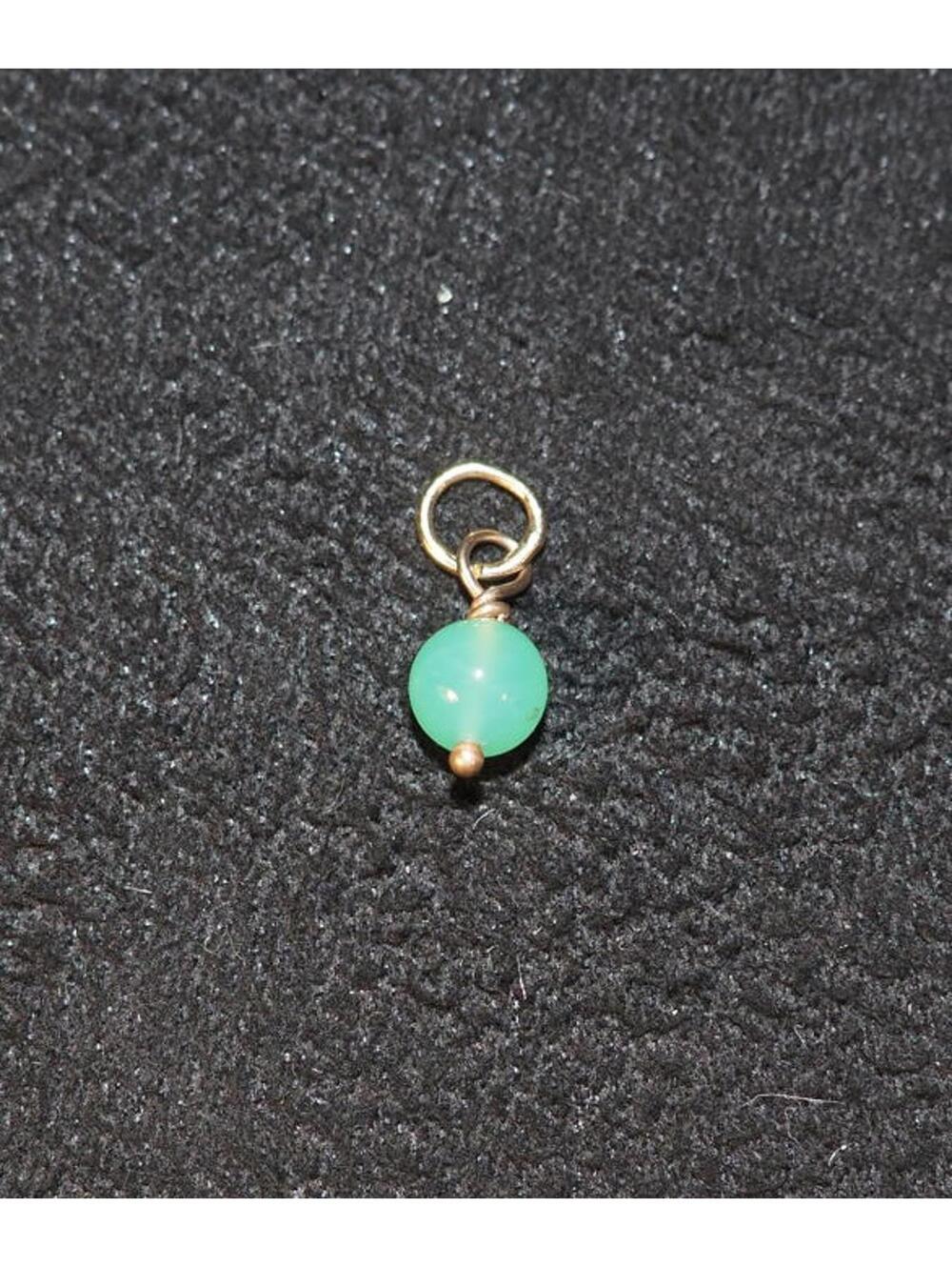 Green Moonstone Enhancer Bead
